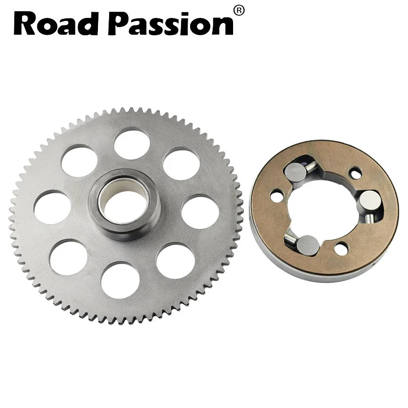 

Road Passion Motorcycle One way Starter Clutch Gear Assy Kit For Yamaha VMAX1200 VMX12 1982-2007 XVZ1200 83-89 XVZ1300 1986-1993