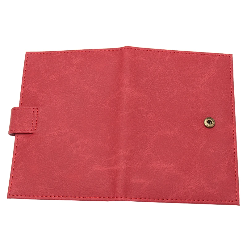 2020  New RFID Blocking Passport Cover Case Retro Style Buckle pu leather card holder bag travel