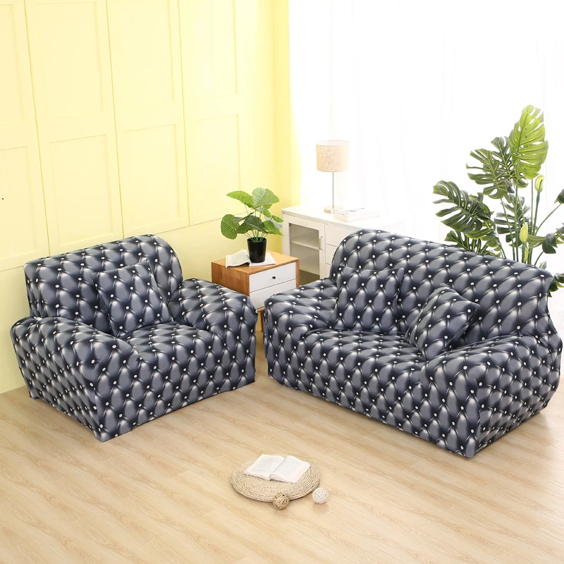 sofa cover single sofa chair slipcovers seat decoration elastic spandex for living room sofa cover stretch floral printed