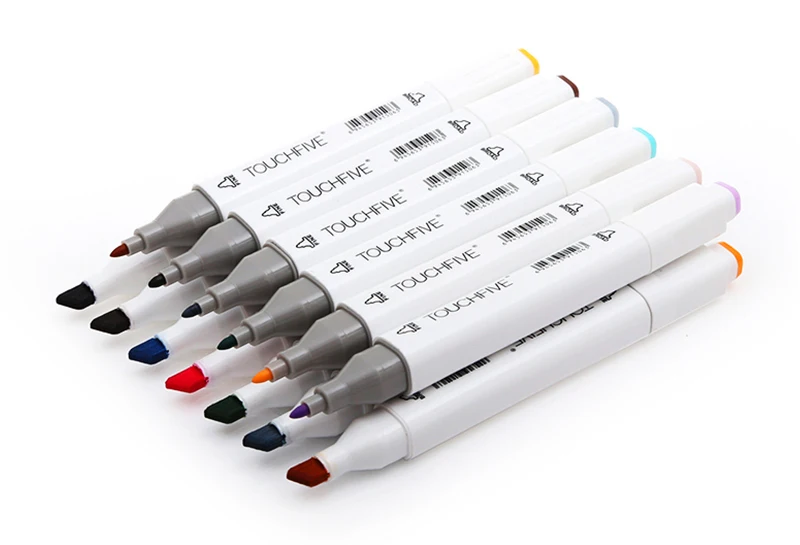 TOUCHfive 168colors you Can Yourself Choose Color Number Alcohol Based Markers Dual Head Art Sketch Marker for Drawing Manga Pen