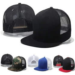 2019 new summer hip hop blank light board cap hiphop mesh hat ladies outdoor visor adjustable men's flat hats baseball caps