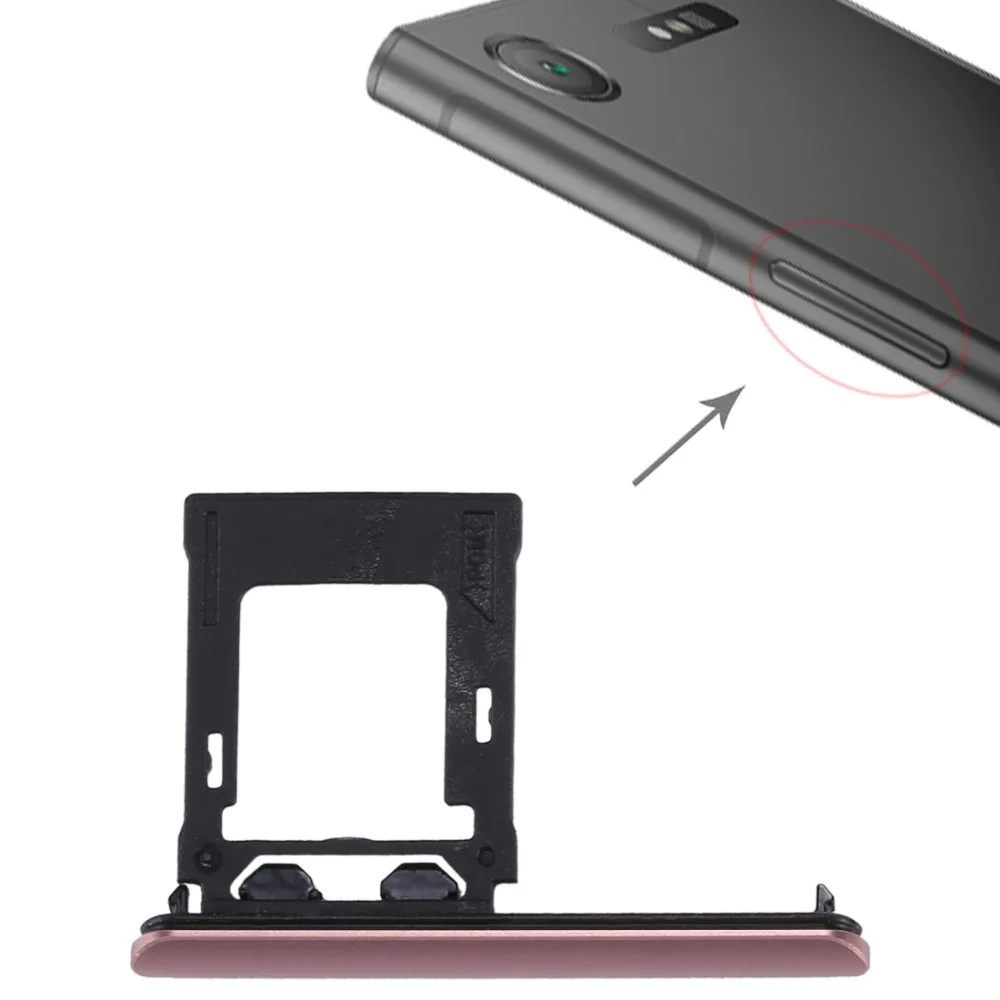 iPartsBuy New Double Tray for Sony Xperia XZ1 SIM / Micro SD Card Tray for Sony