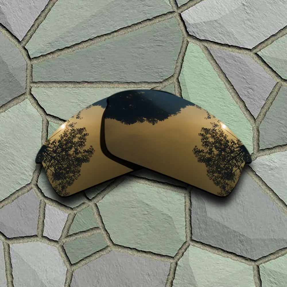 Jade Green&Bronze Copper Sunglasses Polarized Replacement Lenses for Bottlecap image 2