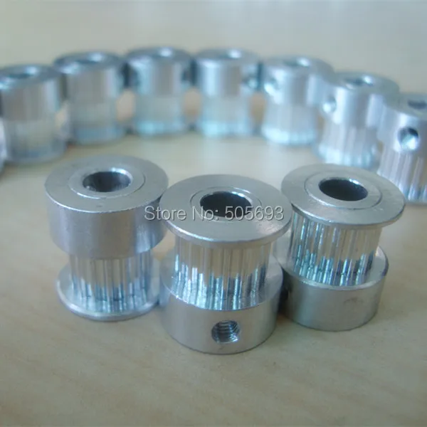 

40 teeth mxl timing belt pulley aluminium 6mm width 6pcs a pack