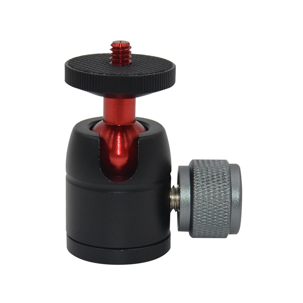 미니 회전 볼 헤드, 미니 삼각대 헤드, 카메라 용 작은 삼각대, 카메라 삼각대 라이트 스탠드, DSLR 액세서리 볼 헤드