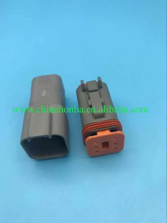 

10 pcs DJ3061Y-1.6-11/21 Deutsch Connectors 6 Pin DT04-6P/DT06-6S Automobile waterproof wire electrical connector plug 22-16AWG