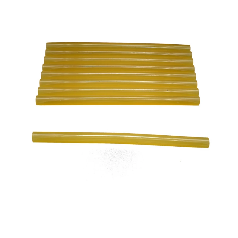 Bastoncini di colla gialli 7/11mmx270mm per pistola per colla elettrica riparazione artigianale per auto strumento di riparazione bastoncini adesivi
