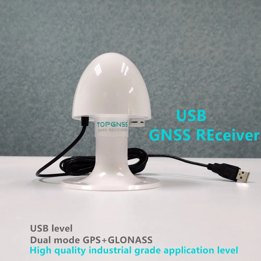 

TOPGNSS New Industrial Grade High Quality GNSS Receiver USB Connector GPS GLONASS Navigation support windows XP win7 win8 win10