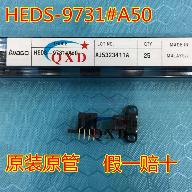 

Original H9731 / HEDS-9731#A50 HEDS-9731 A50 grating read head decoder 500 pulse encoder