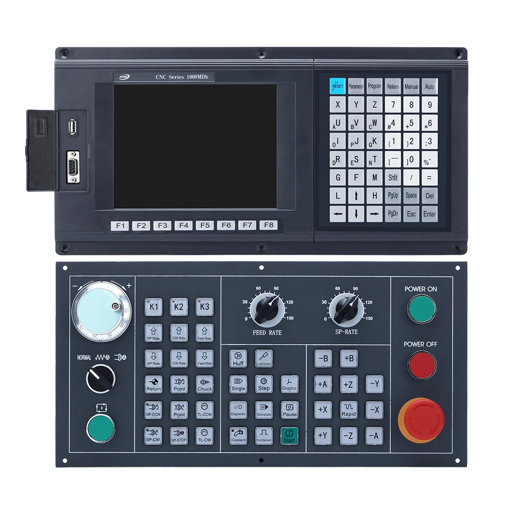 

New panel THREE Axis CNC Controller for milling&router machine with ATC PLC motion control panel ENCODER