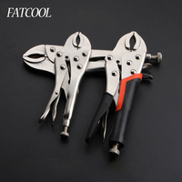 7 Inch 10 Inch 11 Inch Carbon Steel Welding Tool Adjustable Straight Jaw C Clamp Locking Mole Vice Grips Pliers