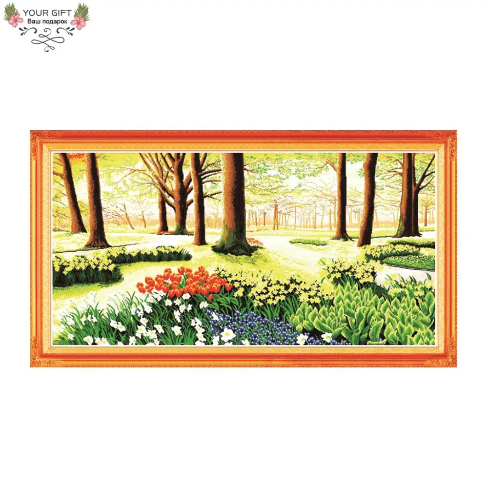 

Joy Sunday-Embroidery Cross Stitch Kits, Counted and Stamped, Promised Land Needlepoints, Home Decor, F028, 14CT, 11CT