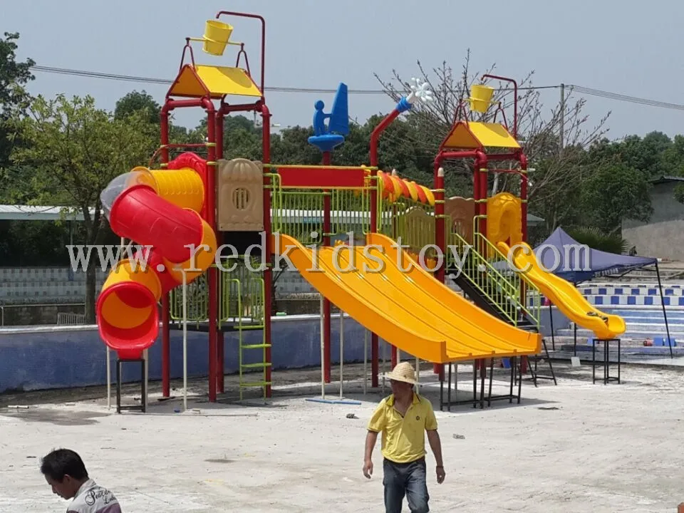 Good Quality Amusement Park Water Slide CE Certified Swimming Pool Slide HZ5528B