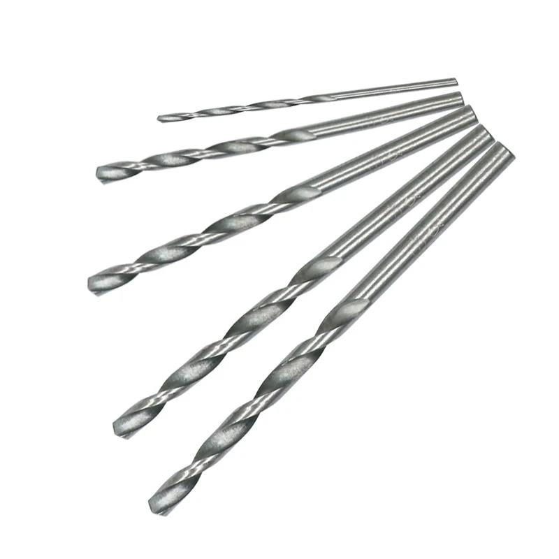 JIGONG HSS 4241 Set di punte da trapano in acciaio ad alta velocità Strumento di gioielli artigianali Punta a mano Foro per gioiellieri Frese Foratura Alesatore Mandrino Morsetto