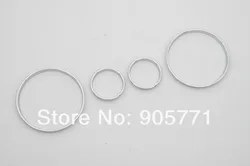 Chrome Dashboard Gauge Ring Bezel Set for BMW E39