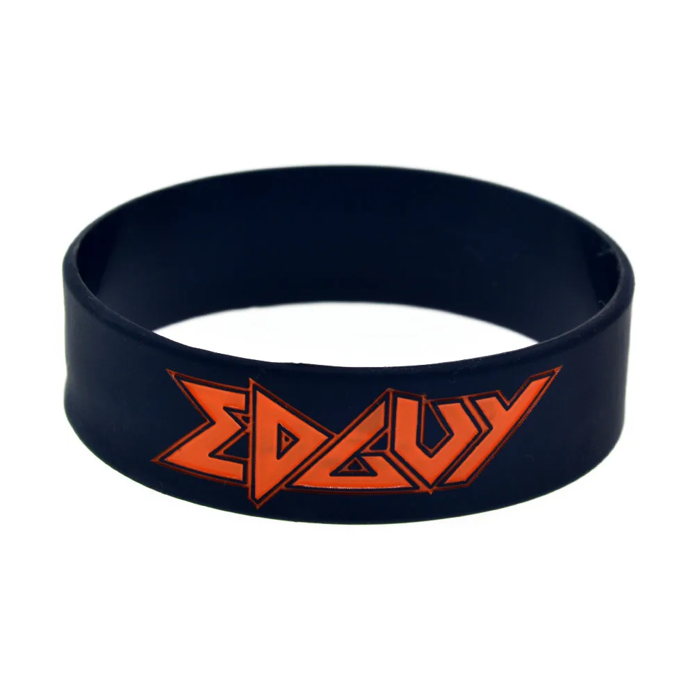 1 Máy Tính Edguy Nghệ Thuật Ban Nhạc Rock 1 Inch Rộng Silicone