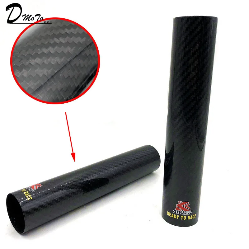 Motorcycle 45-52MM Adjustable Carbon Fiber Front Fork Shock Cover Guard For   EXC SX XC XCF XCW XCFW 125 150 250 350 450 530