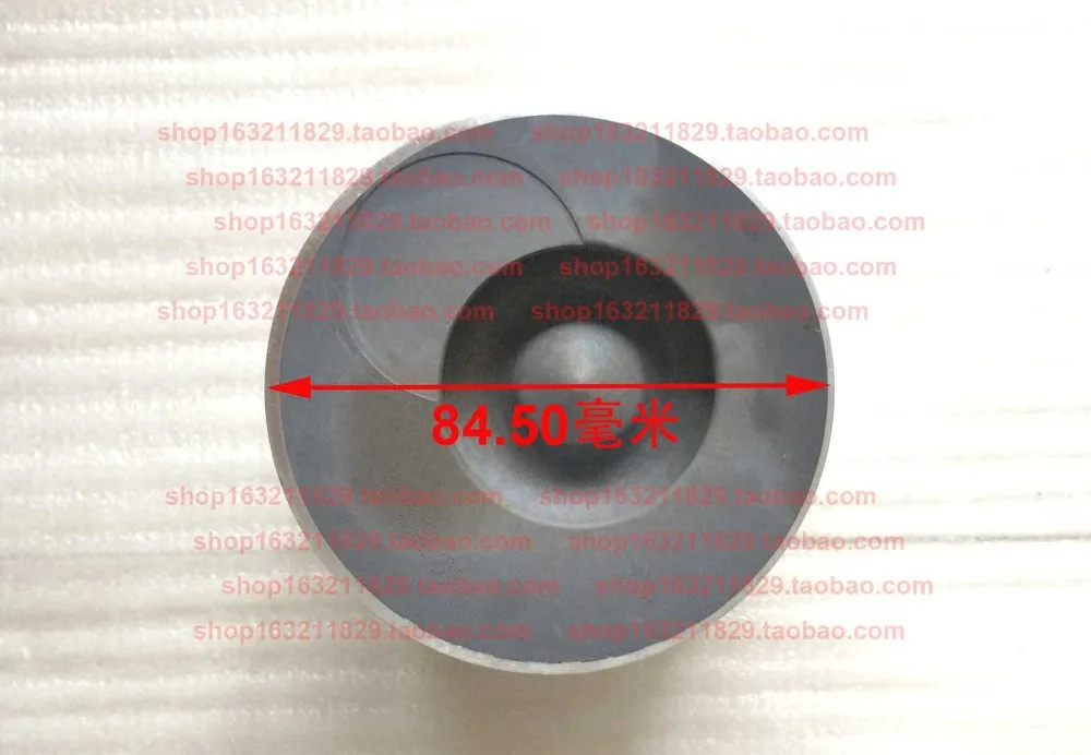 KM485QB-04005 Piston + KM485QB-01003 Cylinder liner / sleeve + Piston ring + KM485QB-04004 Piston pin, Laidong KM385BT engine