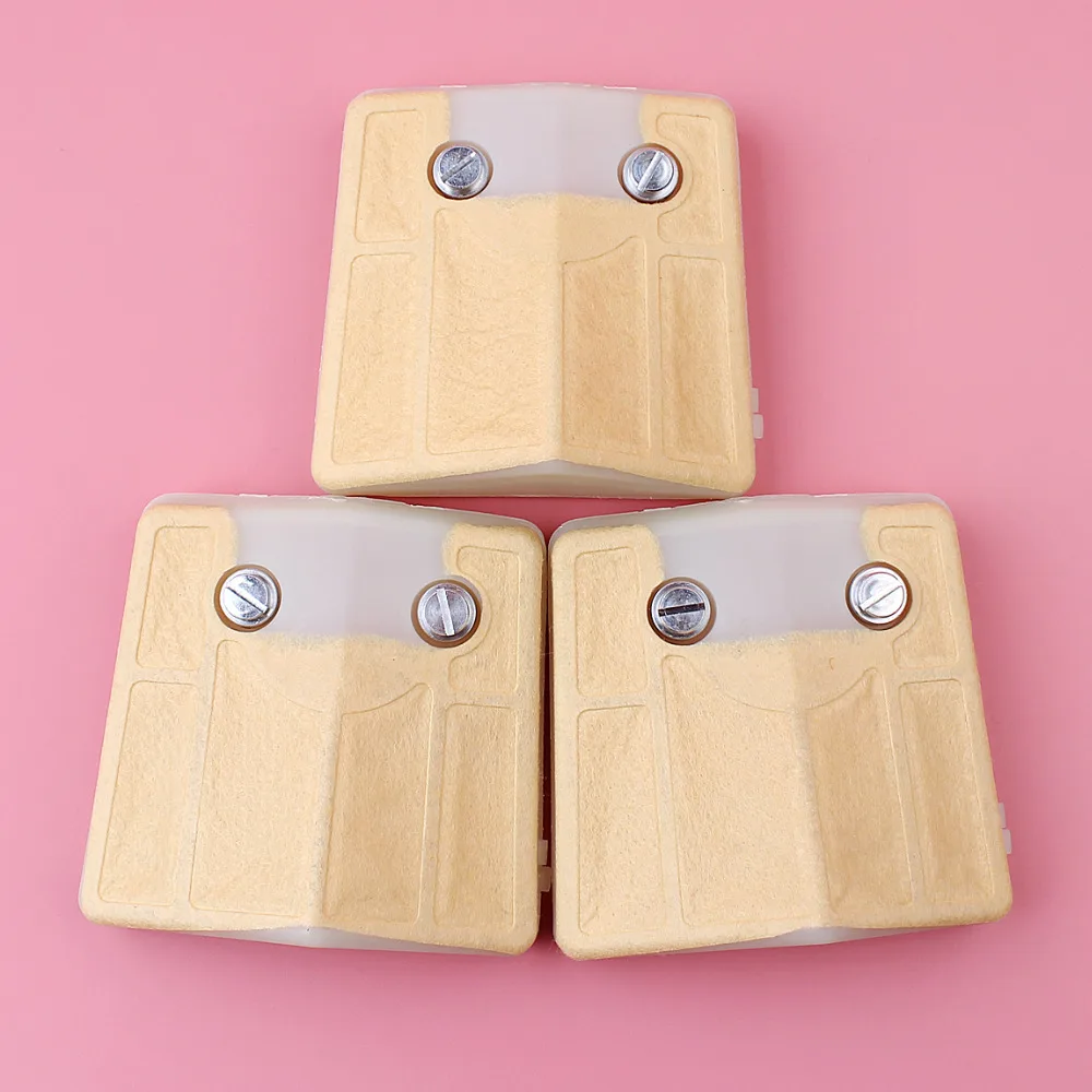 3pcs Air Filter For Husqvarna 61 66 181 266 281 288 Chainsaw Spare Tool Parts 501807105