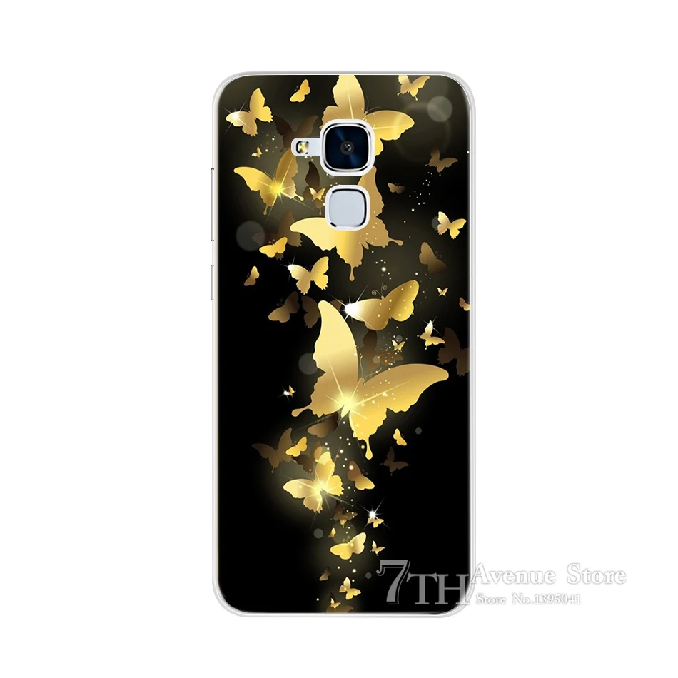 Silikonowe etui na Huawei Honor 5C Honor 7 Lite etui na miękkie etui z TPU na telefon dla Huawei GT3/GR5 Mini NMO-L31 tylna pokrywa Coque — zdjęcie 4