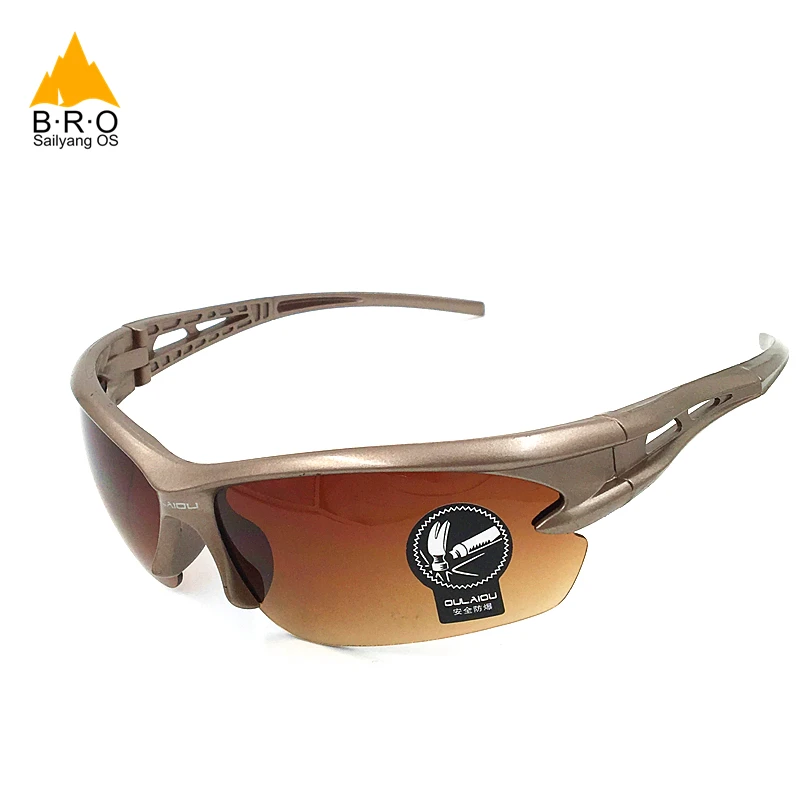 Gafas de sol deportivas para hombre y mujer, lentes a prueba de explosiones, para Ciclismo de montaña, UV400