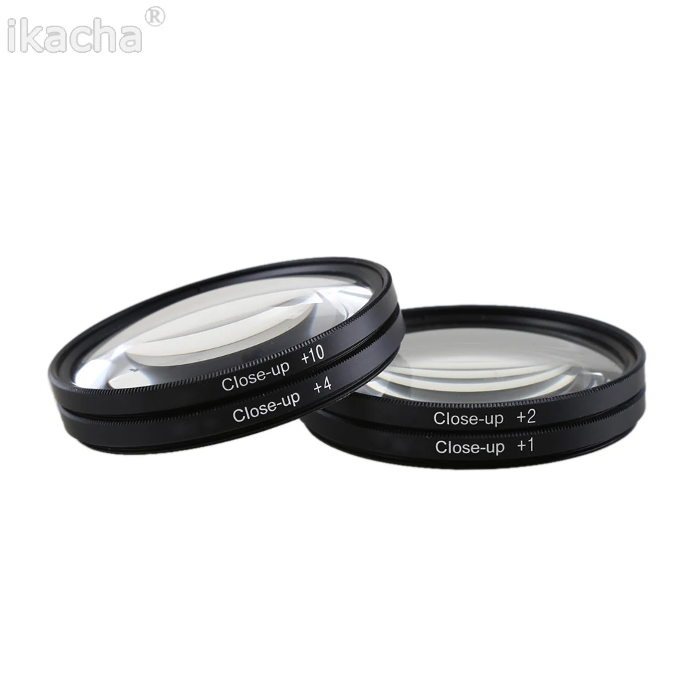 Camera Macro Close Up Lens Filter +1+2+4+10 Filter Kit 49mm 52mm 55mm 58mm 62mm 67mm 72mm 77mm 82mm for Canon Nikon Sony DSLR