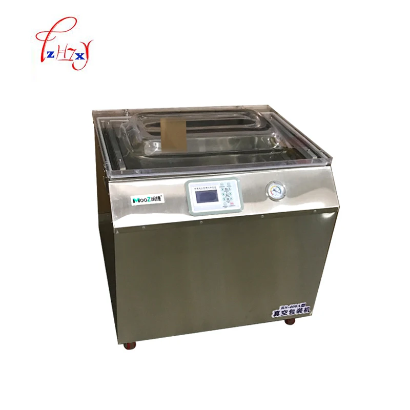 

Commercial vacuum food sealer RS400A vacuum packaging machine automatic wet and dry food vacuum sealing machine 110V/220V