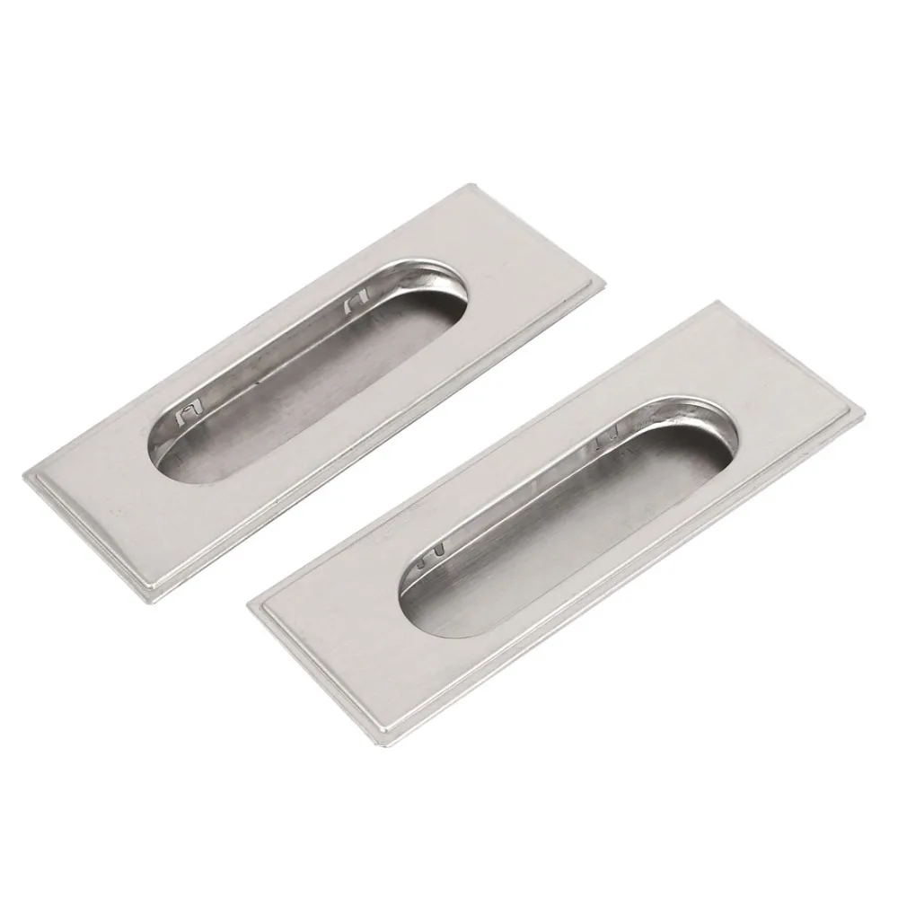 

Uxcell2Pcs Cabinet Closet Door Recessed Sliding Finger Pull Handles 108x40mm for Cabinet, Bin, Wardrobe etc with Screw Hot Sale