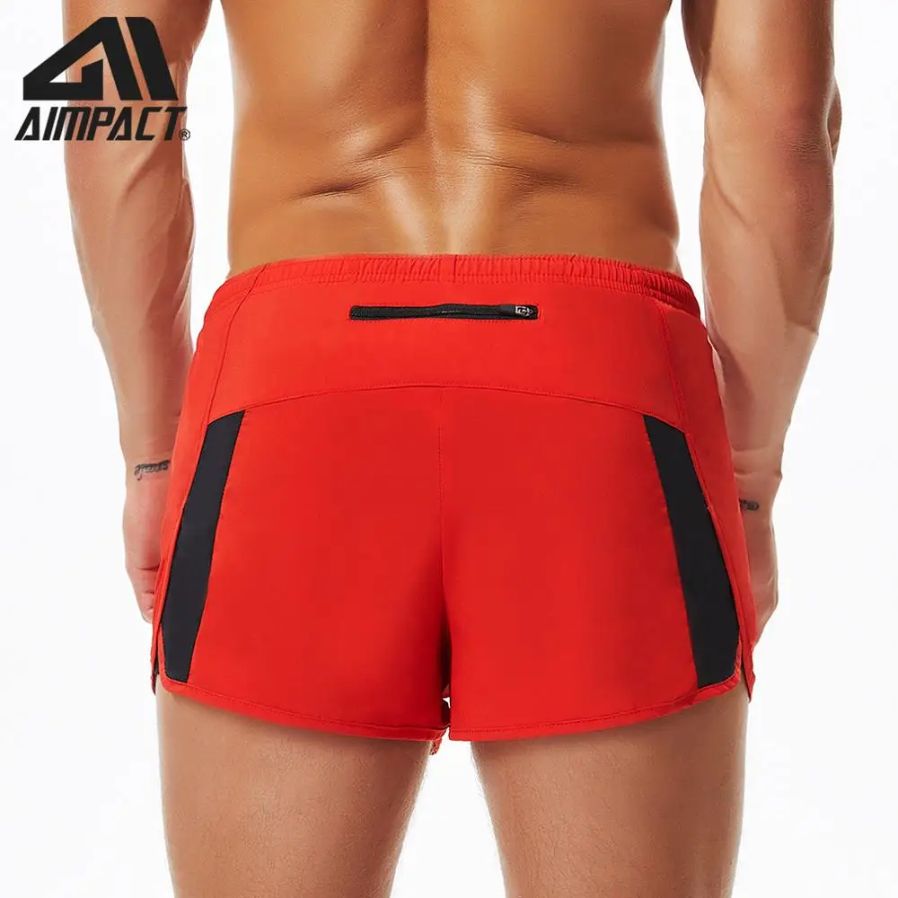 Aimpact Fashion Casual Shorts for Men Athletic Running Workout Gym Training Shorts Sport Beachwear Shorts Trunks AM2207