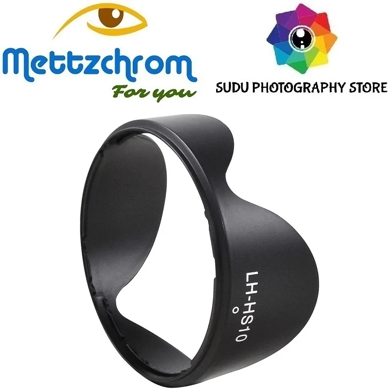 Mettzchrom LH-HS10 Lens hood for Fujifilm Finepix HS10 HS11 HS20 HS22 HS35 HS50 HS25 HS28 HS30 HS33 LENS HOOD