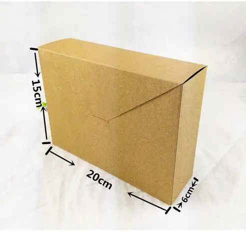 12pcs/lot Free Shipping Bigger Gift box Scarf/Towel/Jewelry box Retail Kraft Paper Box Gift Power Bank Packaging Cardboard Box