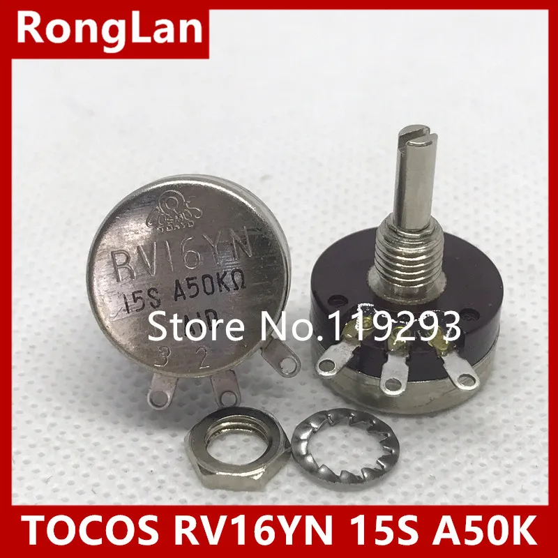 

[BELLA] A50K imported Japanese TOCOS RV16YN 15S danji potentiometer exponential spot --10PCS/LOT