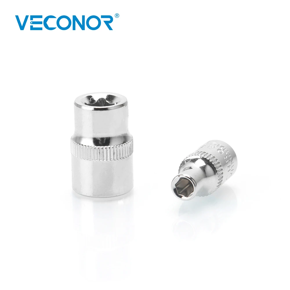 1/4" Drive Metric 6 Point Socket Hand Tool Accessories 7~14mm