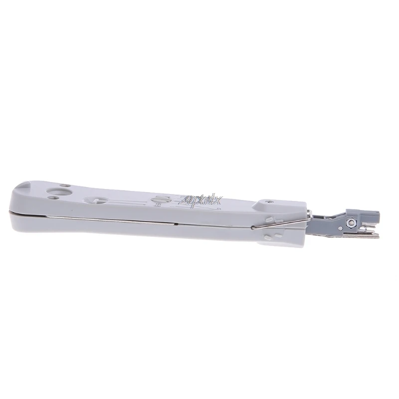 Ethernet Network Patch Panel Faceplate Punch Down Tool RJ11 RJ45 Cat5 with Sensor Drop ship