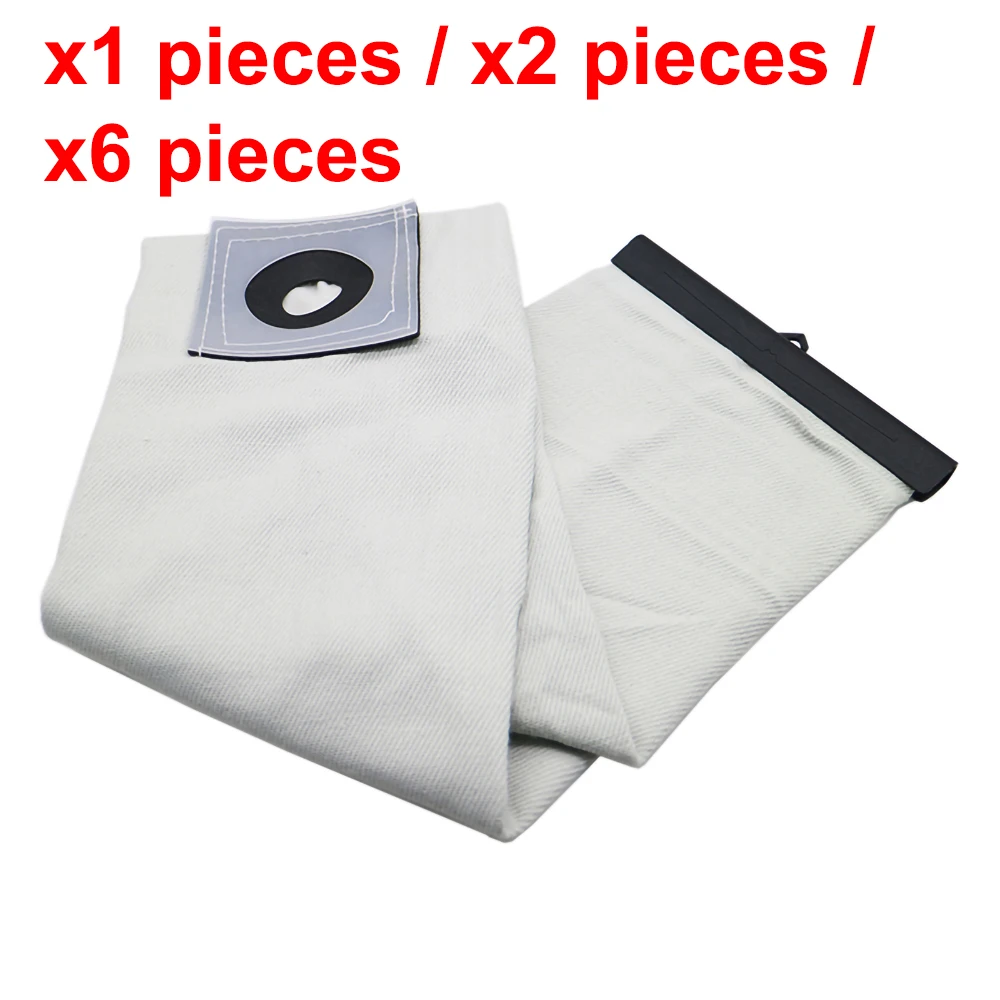 1 /2 /6 Pieces Dust Bags for Vacuum Cleaner Accessories Non-woven Washable Cycle Size Length 48cm Width 19cm Universal AF0902