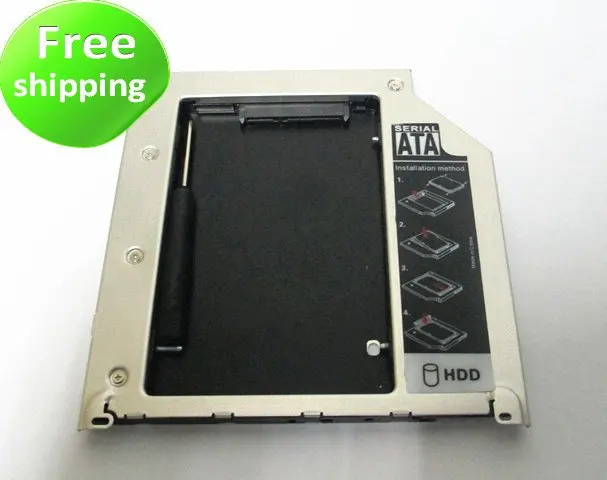 

high quality 2nd hdd hard drive caddy replacement for Apple MacBook Pro Unibody 9.5mm sata