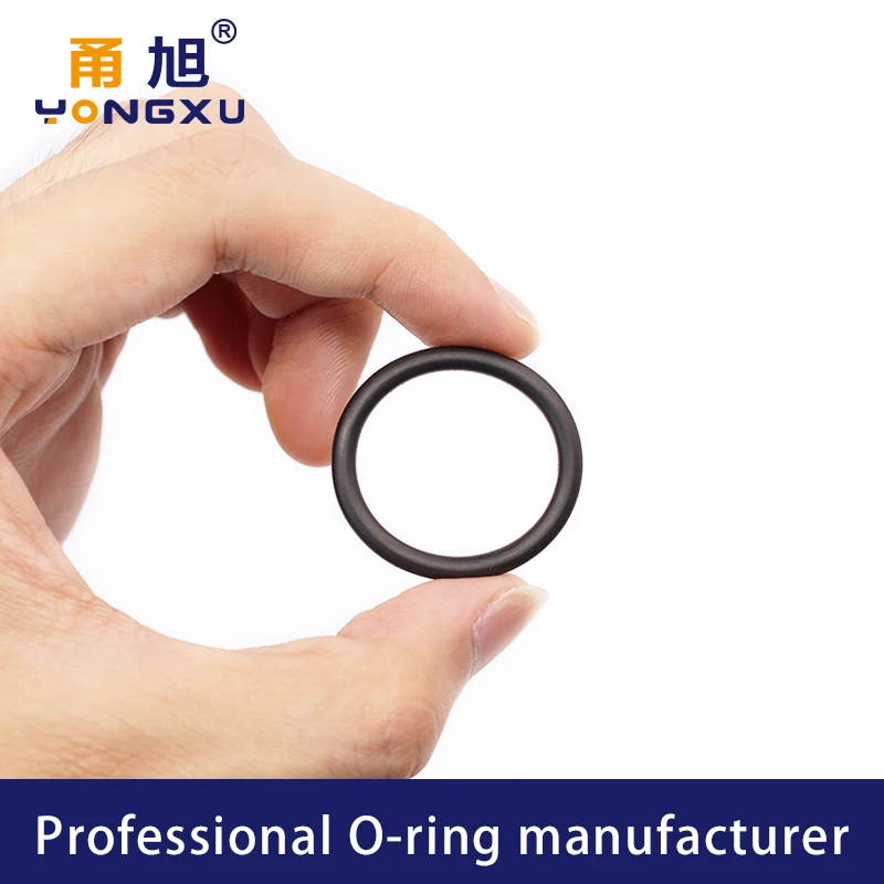 Thickness CS1.8/2.65mm Black FKM O-ring FPM fluorine rubber sealing gasket elasticity rubber washer ring Spot wholesale