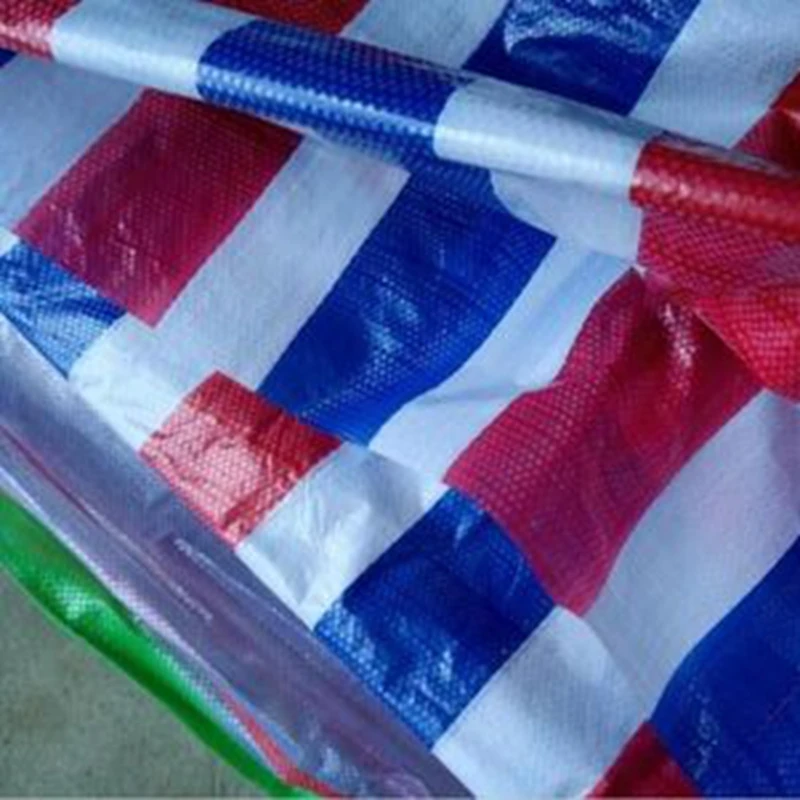 Three Color Strip Cloth High Quality Thickened Double Covered Film Pure New High Density Polyethylene Polypropylene Durable