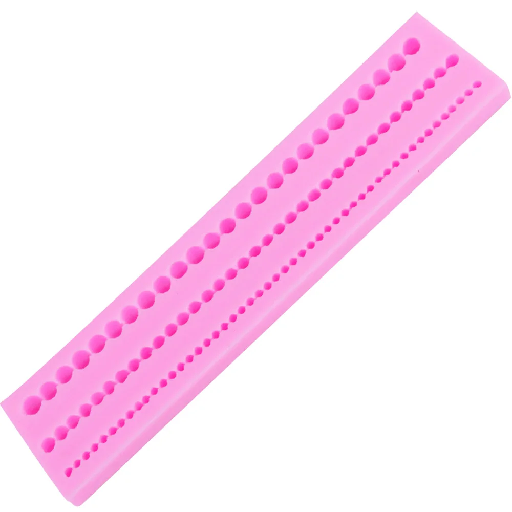 Pearls Silicone Sugarcraft Mold Resin Tools Cupcake Baking Mould Fondant Cake Decorating Tools M501