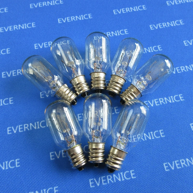 8 PCS LIGHT BULB for Husqvarna Viking 2780 Turissa EuroPro 6130 7133 Juki HZL-E61 HZL-E70