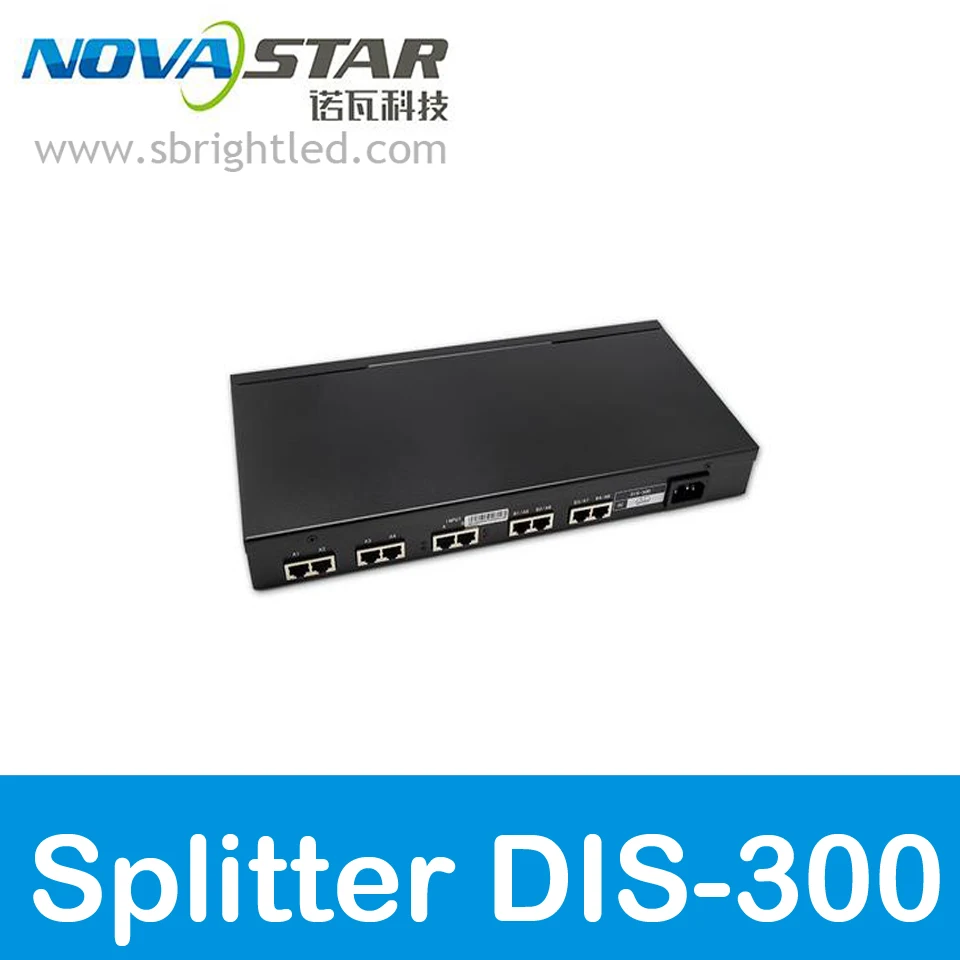 

NOVASTAR Splitter DIS-300 Deconcentrator cats distributor signal controller Convertor nova for LED RGB full color led display