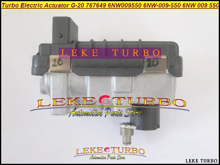 Turbo Electric Actuator G-20 G-020 G20 767649 6NW009550 6NW-009-550 6NW 009 550 Turbocharger Electronic Boost Actuator wastegate