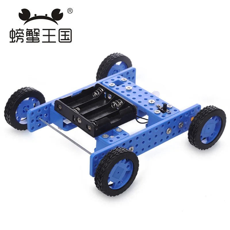 DIY Hand Assembled Car Toy Trolley Track Slide Car Educational Puzzle Toys for Kids DIY Intelligence Game For Children and Adult