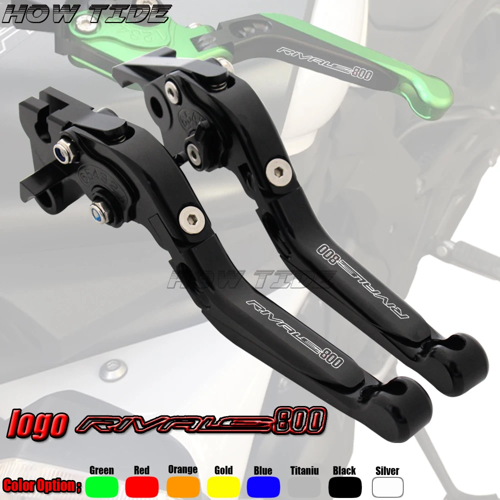 

Motorcycle Folding Extendable CNC Adjustable Clutch Brake Levers FOR MV Agusta Rivale 800 Rivale 800 2014