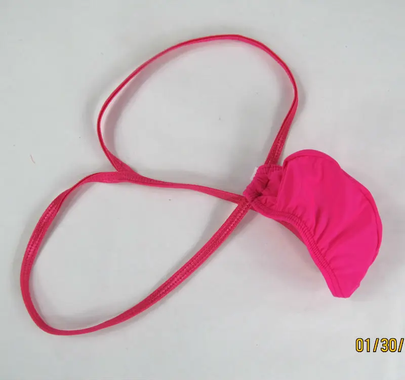 g2832 Mens Micro Pouch Thong Sexy Mini string pouch