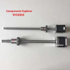 NEMA17 48mm two phase bipolar stepper motor Rolled 1204 Ball Screw Stepper Motor Linear Actuator