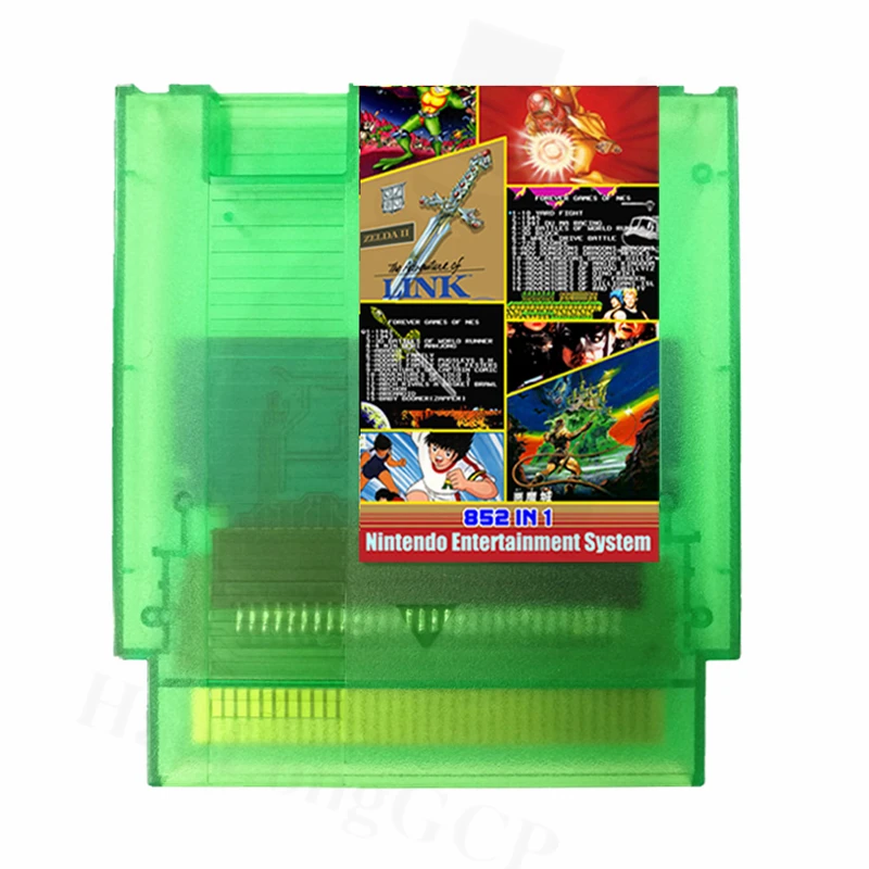 Best 852 in 1 8bit Game Card 72 pin game cartridge support save progress 1G memory for 8 bit video game console