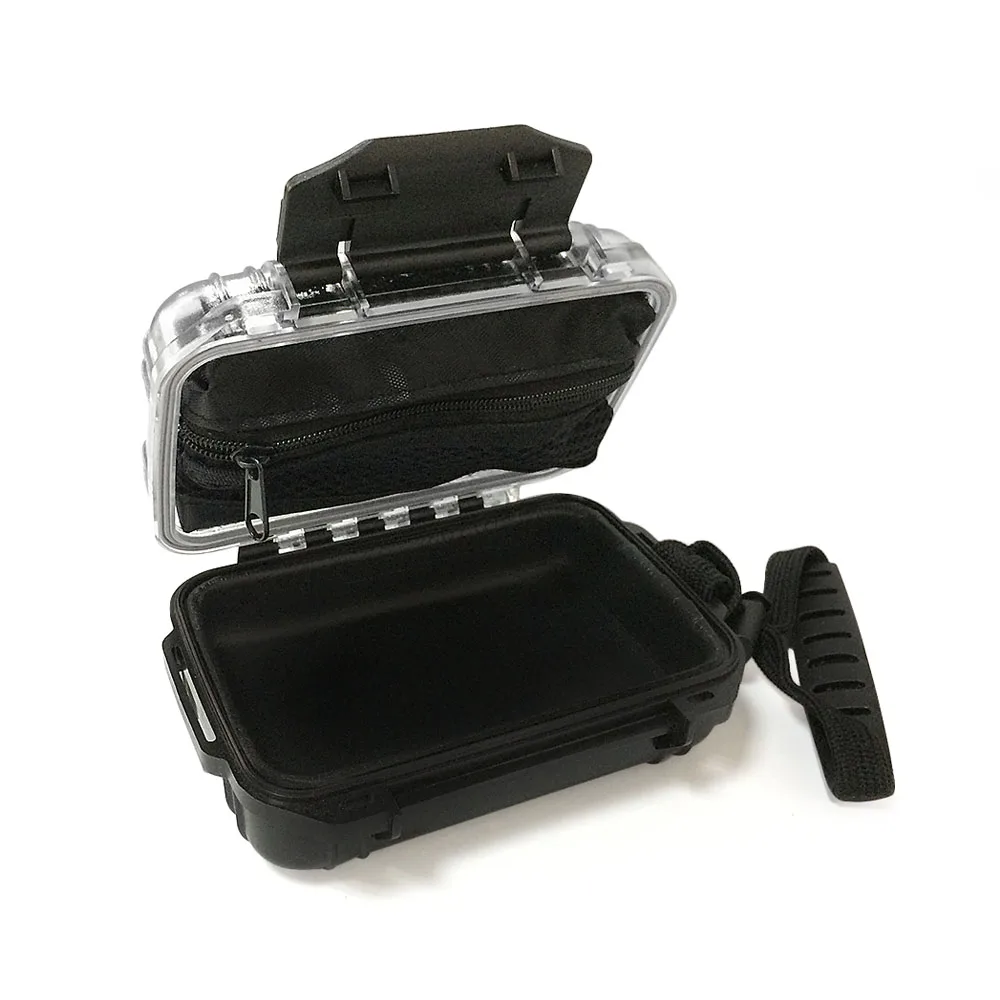 In-Ear Monitor Earphone Protective Hard Case Box Waterproof Shockproof Carrying Case