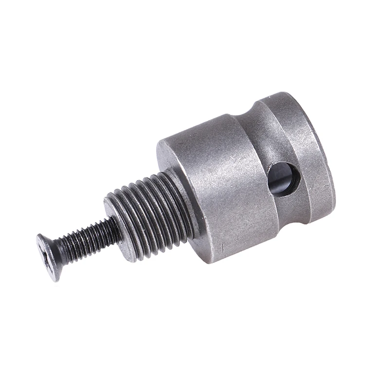 1/2\'\' Drill Chuck Adaptor For Impact Wrench Conversion 1/2-20UNF With 1 Pc Screw M03 Dropship