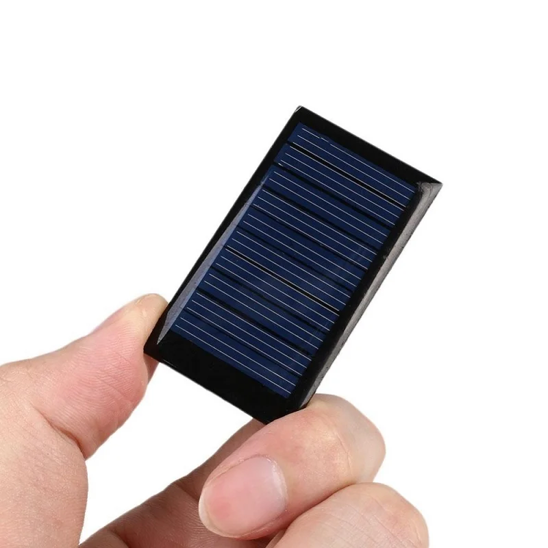 

BUHESHUI Wholesale 100PCS 0.15W 5V Solar Cell Solar Panel System Charger for 3.7V Battery Led Polycrystalline Epoxy 53*30MM